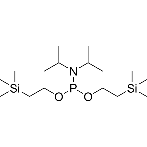 Bis(2-(trimethylsilyl)ethyl) diisopropylphosphoramidite 121373-20-4